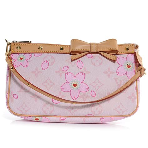 louis vuitton pink flower bag